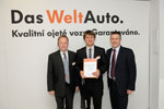 Značka Das WeltAuto zvýšila prodej za prvních deset měsíců o pětinu