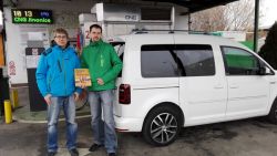 Caddy na CNG drží nový český rekord v úsporné jízdě